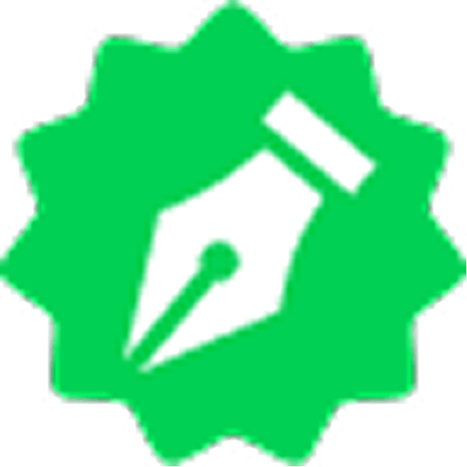 writer badge